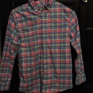 EUC Vineyard Vines flannel shirt - SZ S (8-10)